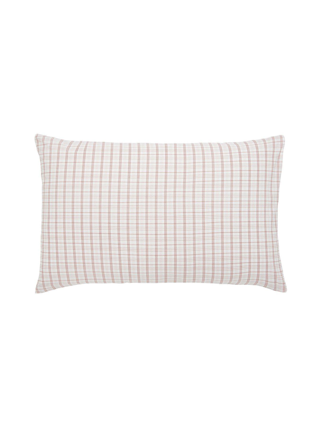 Image 5 of 6 of Helena Springfield Tranquil Check Cover Set Pink