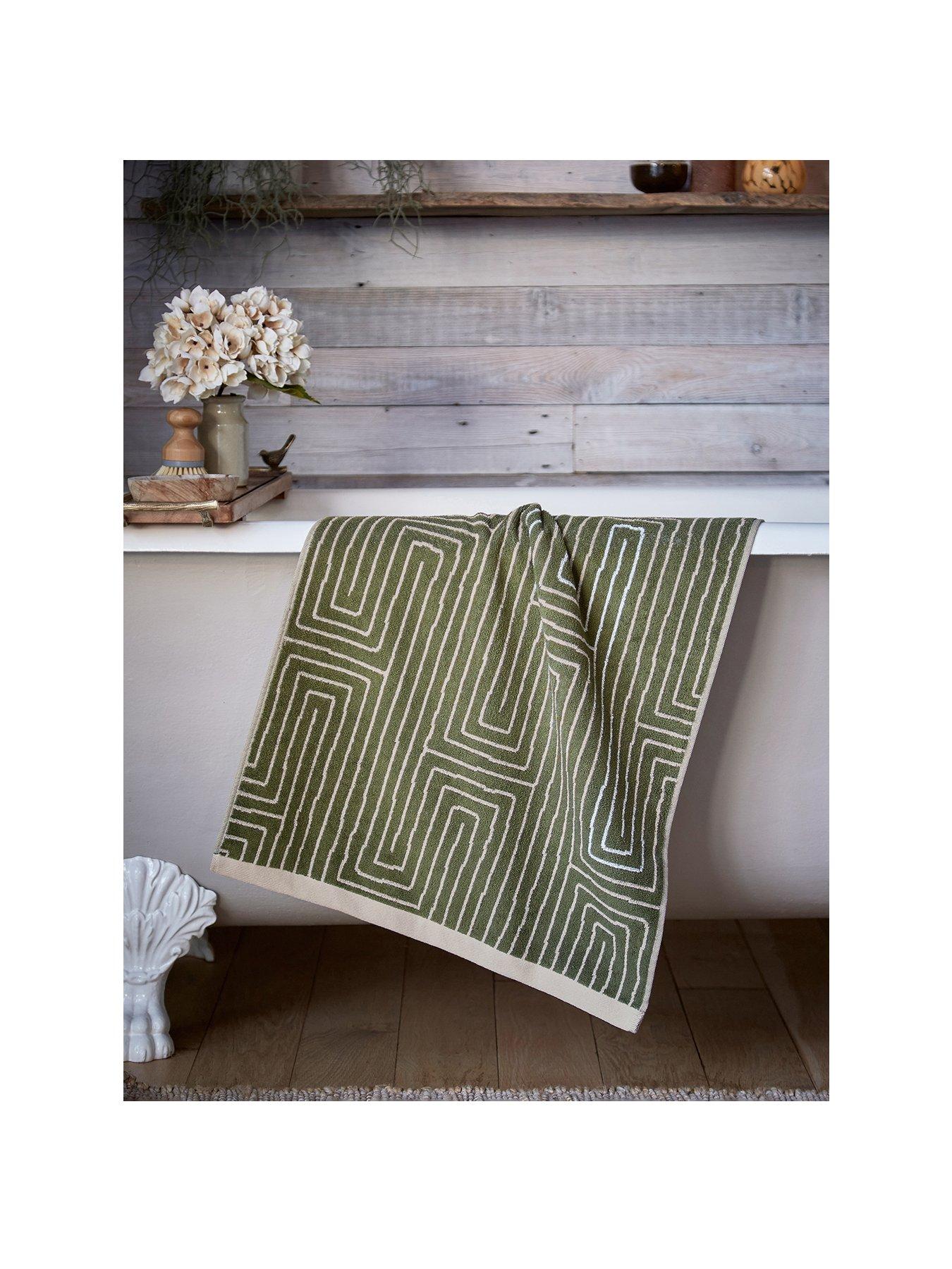 Image 2 of 2 of Barton Check 50X70 Bath Mat Forest