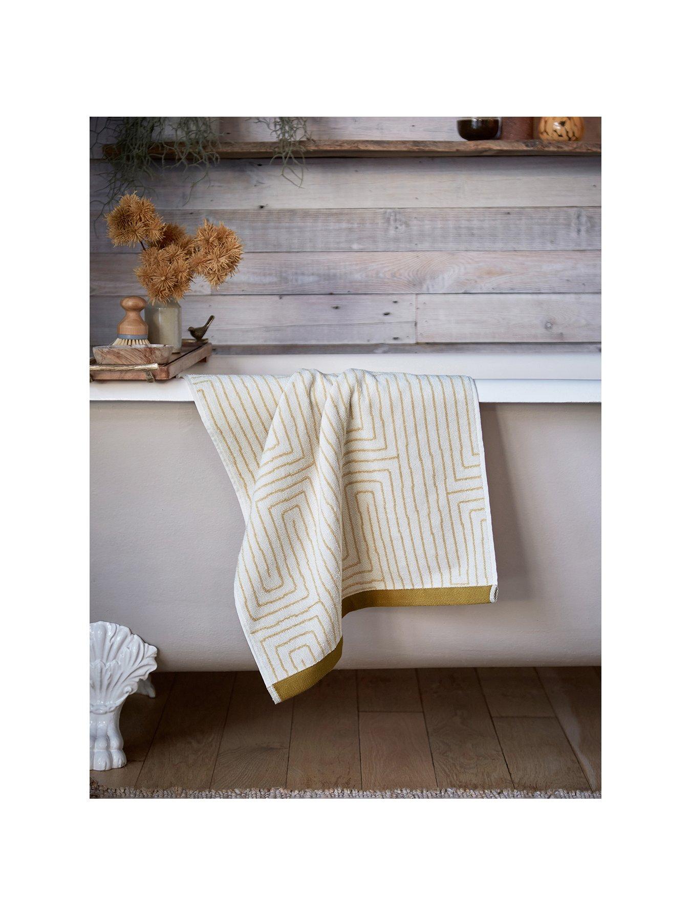 Image 2 of 2 of Pia Towel Collection Warm Ochre