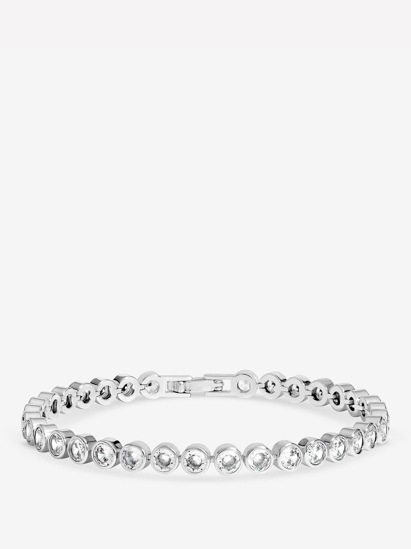 Image 1 of 3 of Jon Richard Gold Plated Tennis Round Besel Bracelet