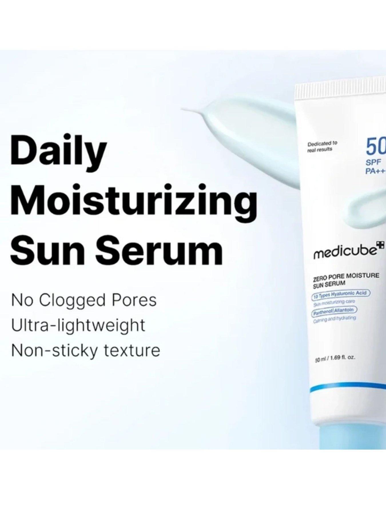 Image 2 of 2 of Medicube Zero Pore Moisture Sun Serum 50ml