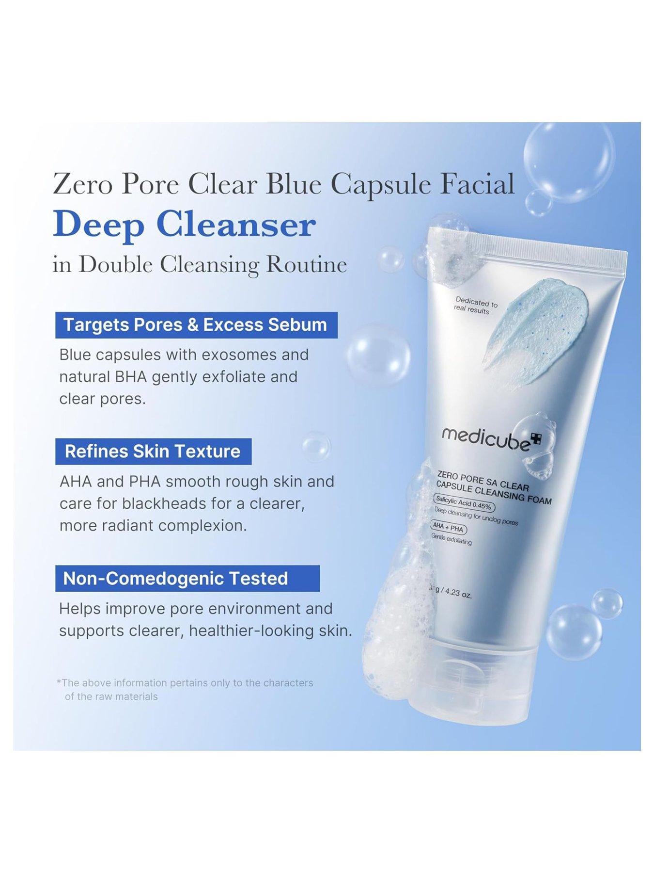 Image 6 of 6 of Medicube Zero Pore SA Clear Capsule Cleansing Foam