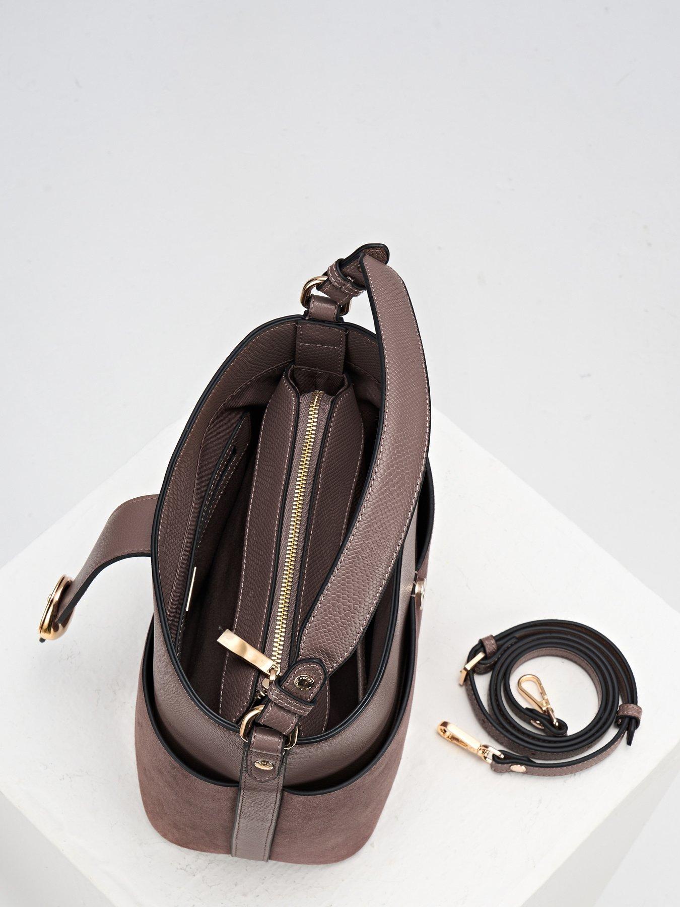 Image 5 of 6 of Luella Grey Indra Bucket Crossbody In Fawn