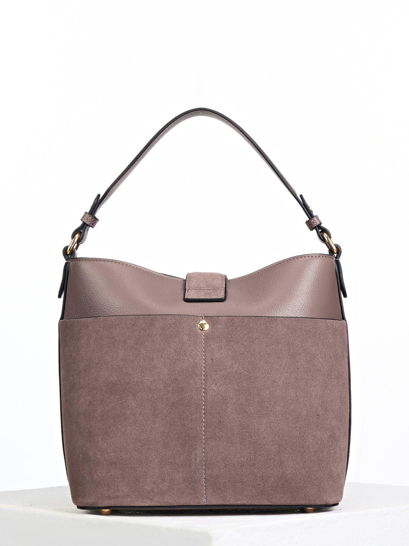 Image 6 of 6 of Luella Grey Indra Bucket Crossbody In Fawn