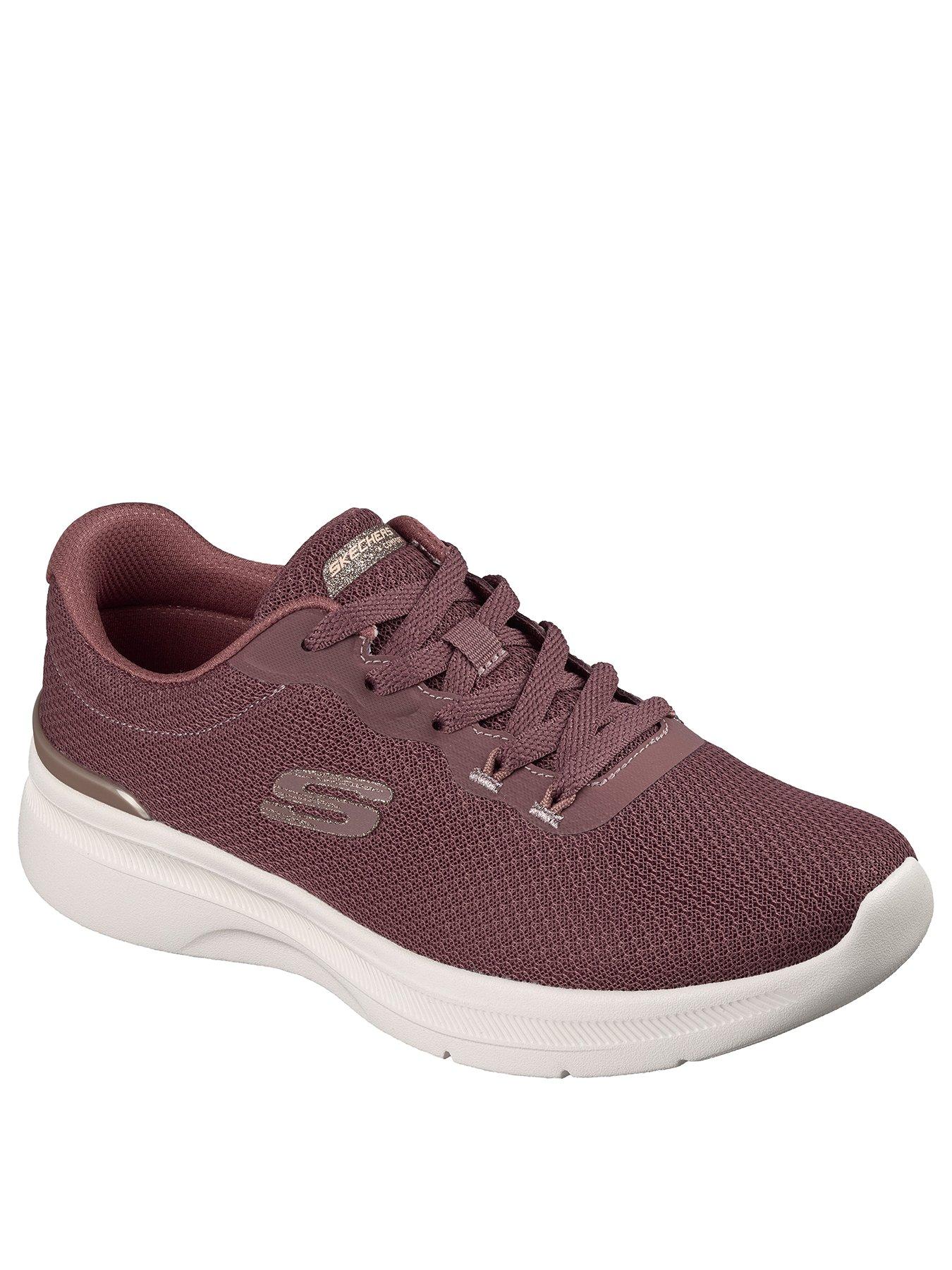 Image 2 of 6 of Skechers Dynamight 3.0 Radiant Hour Mesh Lace Up - Mauve