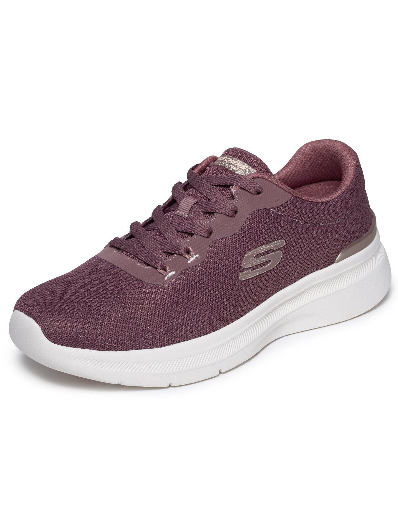 Image 5 of 6 of Skechers Dynamight 3.0 Radiant Hour Mesh Lace Up - Mauve