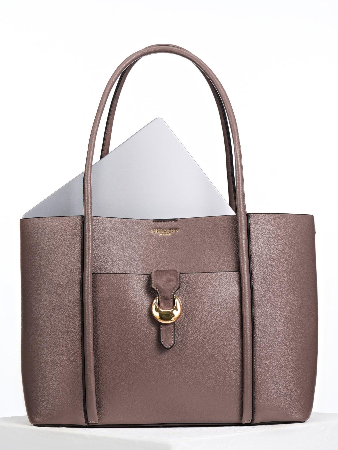 Image 3 of 6 of Luella Grey Lilibet Laptop Tote In Fawn