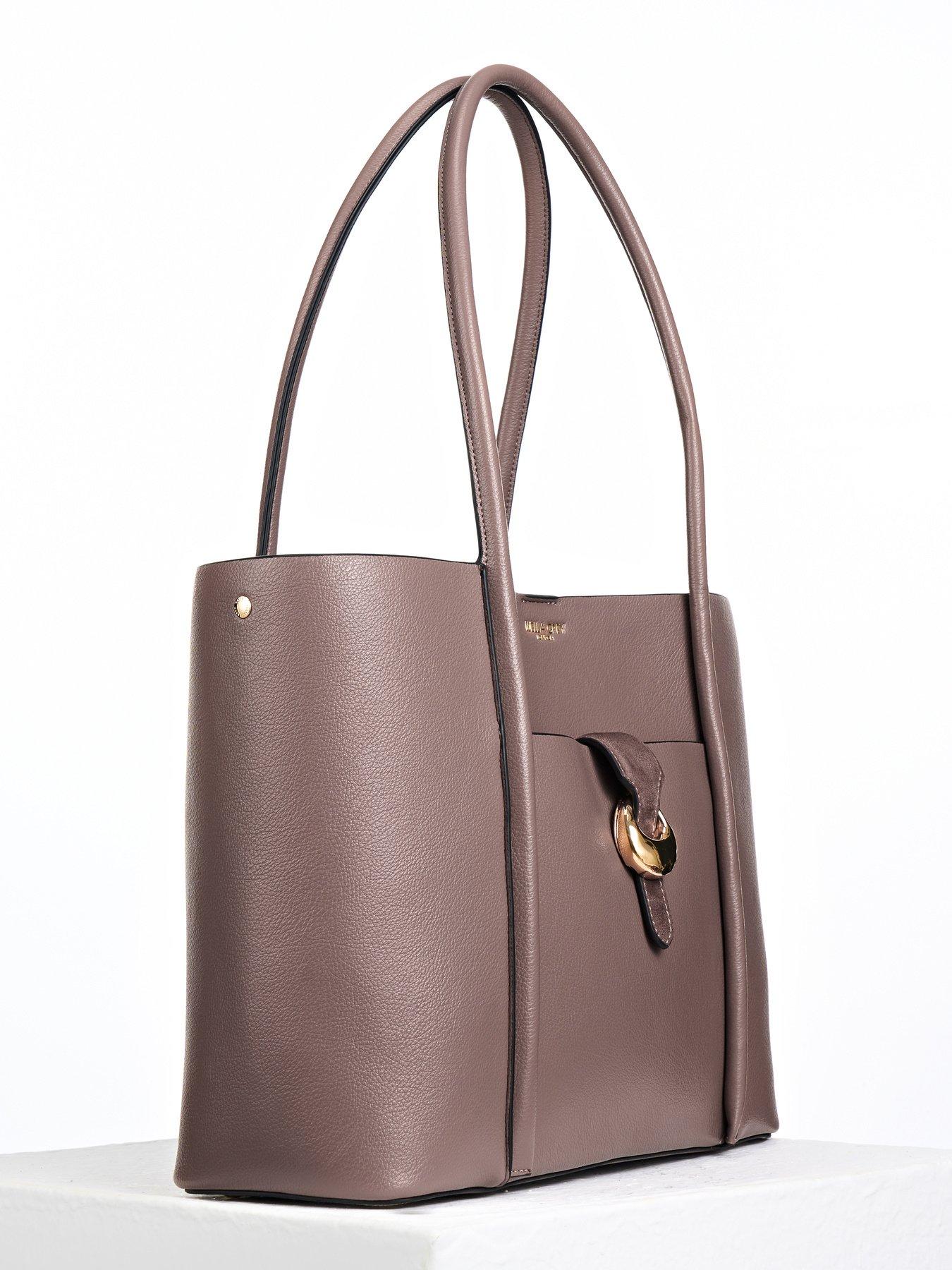 Image 4 of 6 of Luella Grey Lilibet Laptop Tote In Fawn