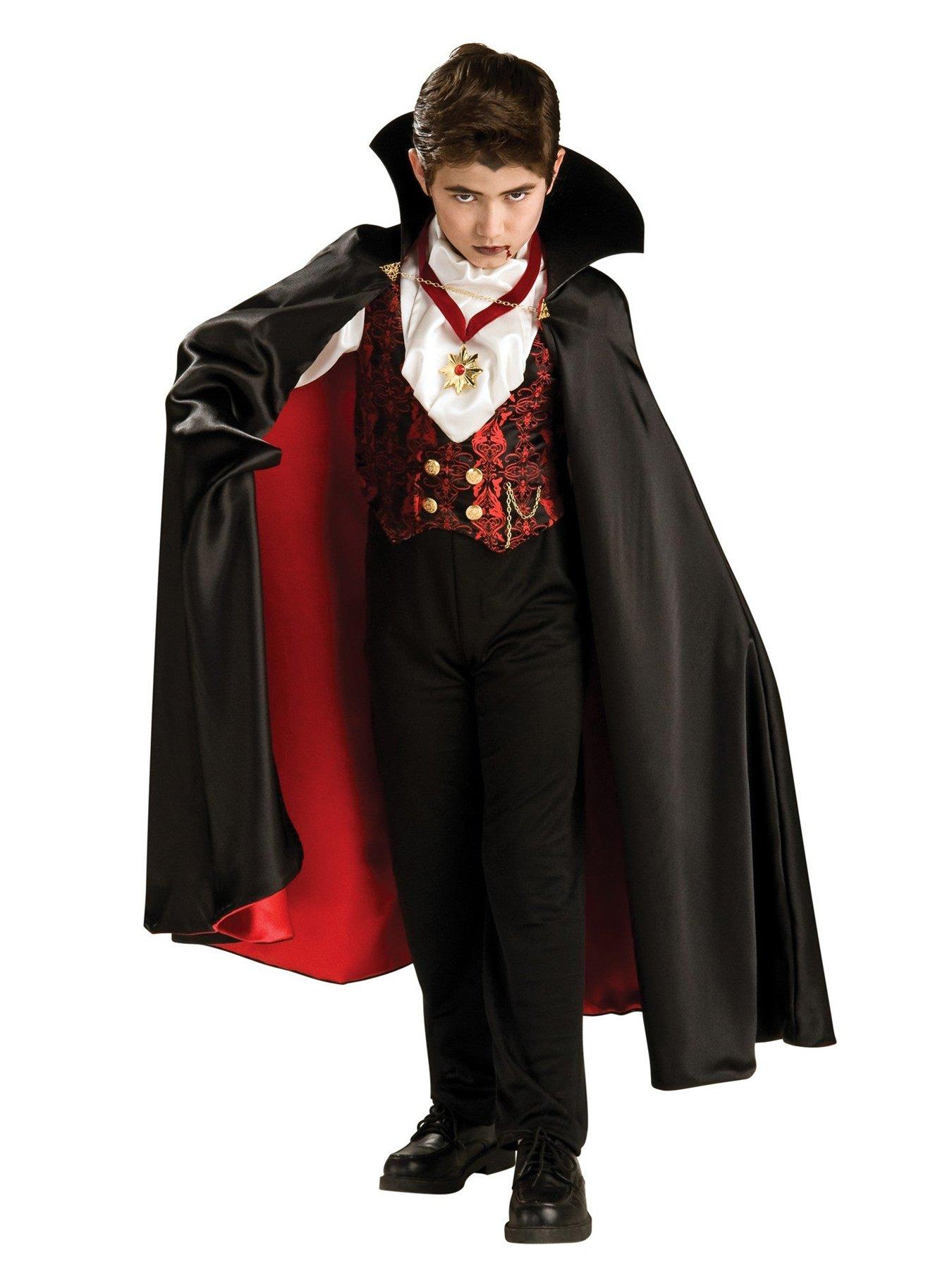 Image 1 of 2 of Deluxe Transylvanian Vampire Child Costume