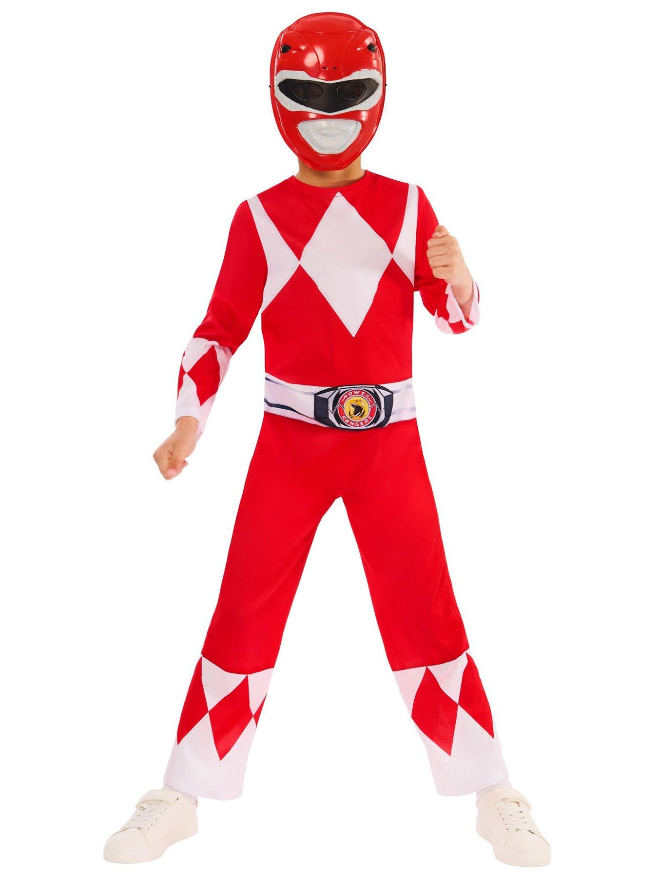 Image 5 of 6 of Power Rangers Mighty Morphin Red Ranger Child Costume