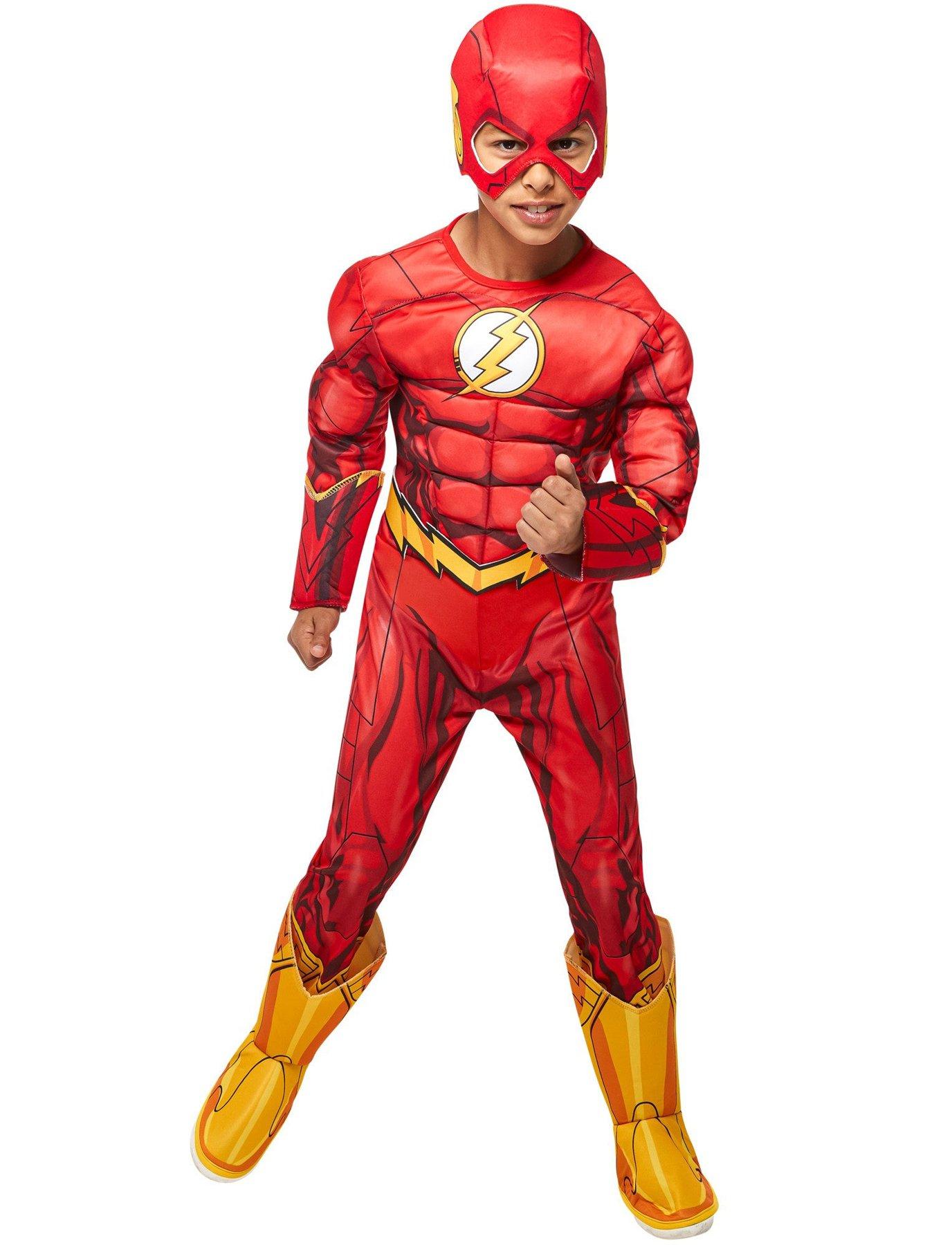Image 1 of 5 of The Flash The Flash Deluxe Child Costume