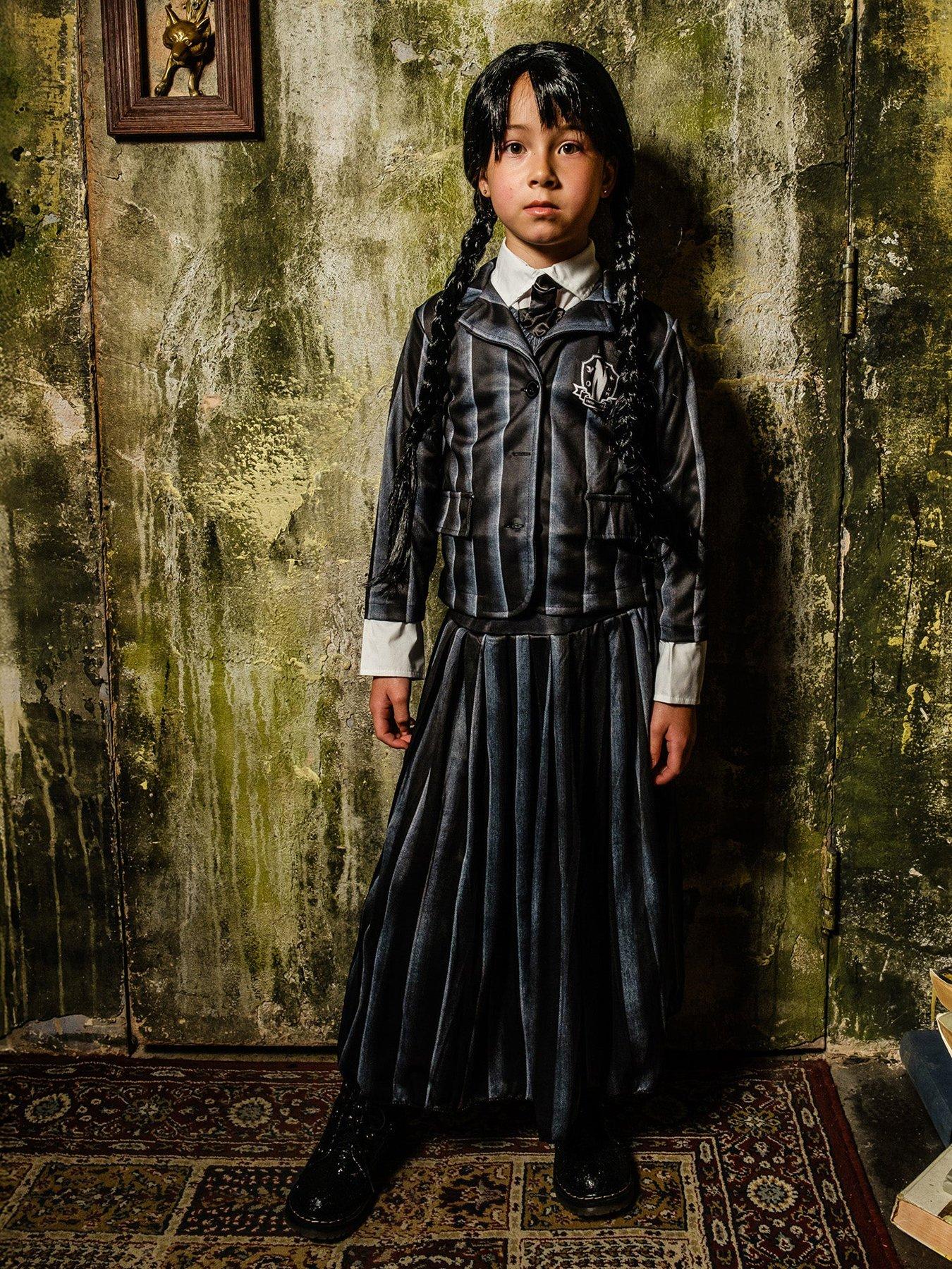 Image 5 of 7 of Wednesday Netflix Wednesday School Uniform Child Costume