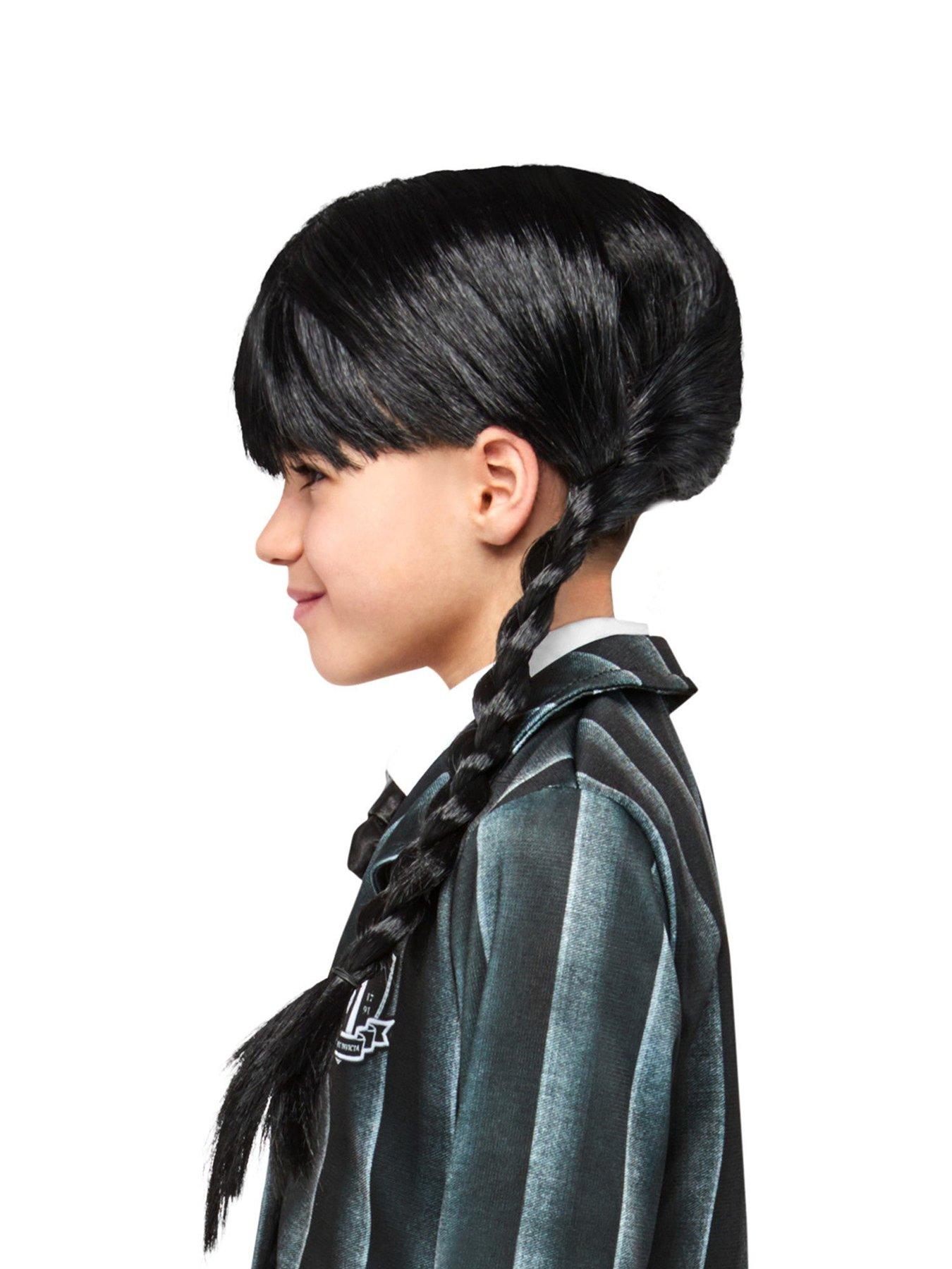 Image 2 of 3 of Wednesday Netflix Wednesday Child Wig