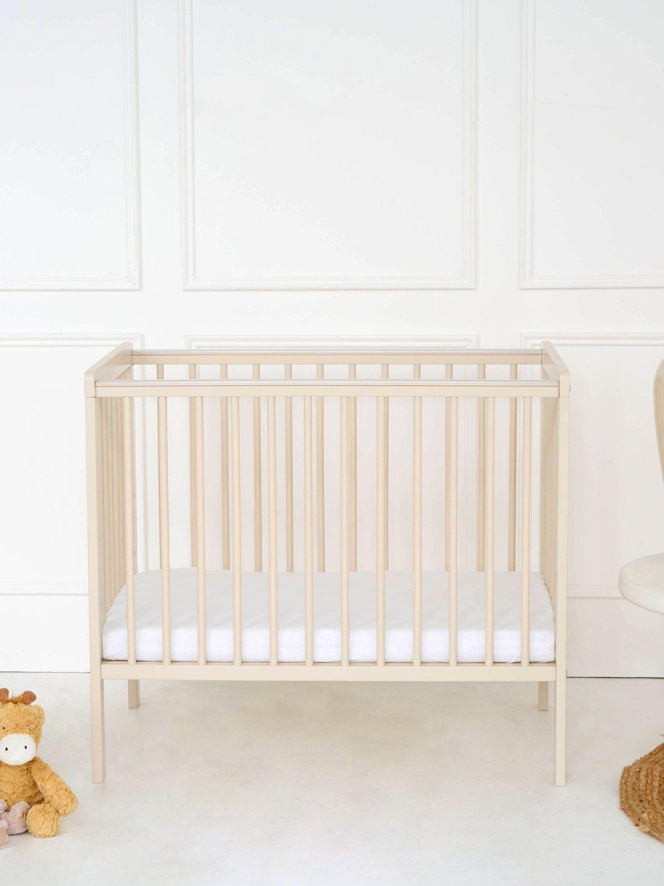 Image 1 of 6 of East Coast Space Saver Cot Cashmere, Space Saver Cot Sheets and Space Saver Cot Mattress Protector
