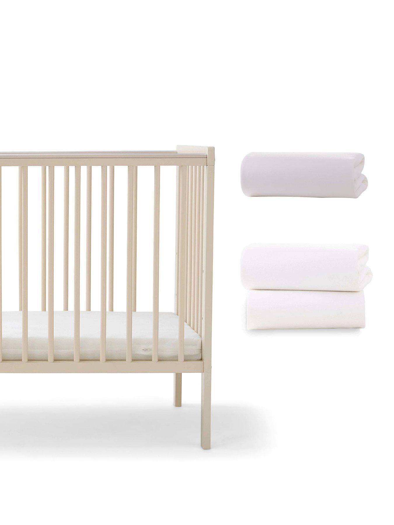 Image 2 of 6 of East Coast Space Saver Cot Cashmere, Space Saver Cot Sheets and Space Saver Cot Mattress Protector