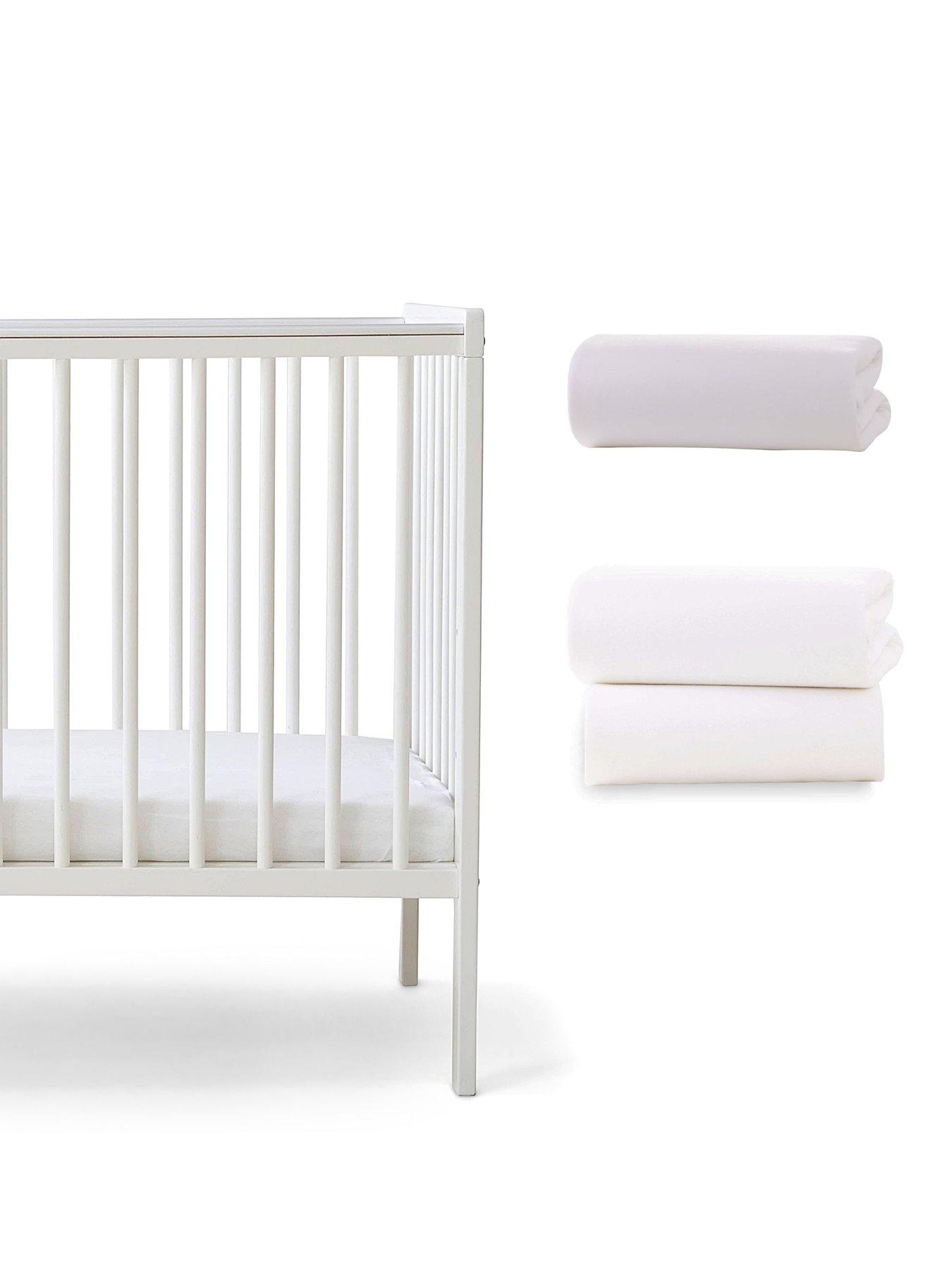 Image 2 of 6 of East Coast Space Saver Cot White, Space Saver Cot Sheets and Space Saver Cot Mattress Protector