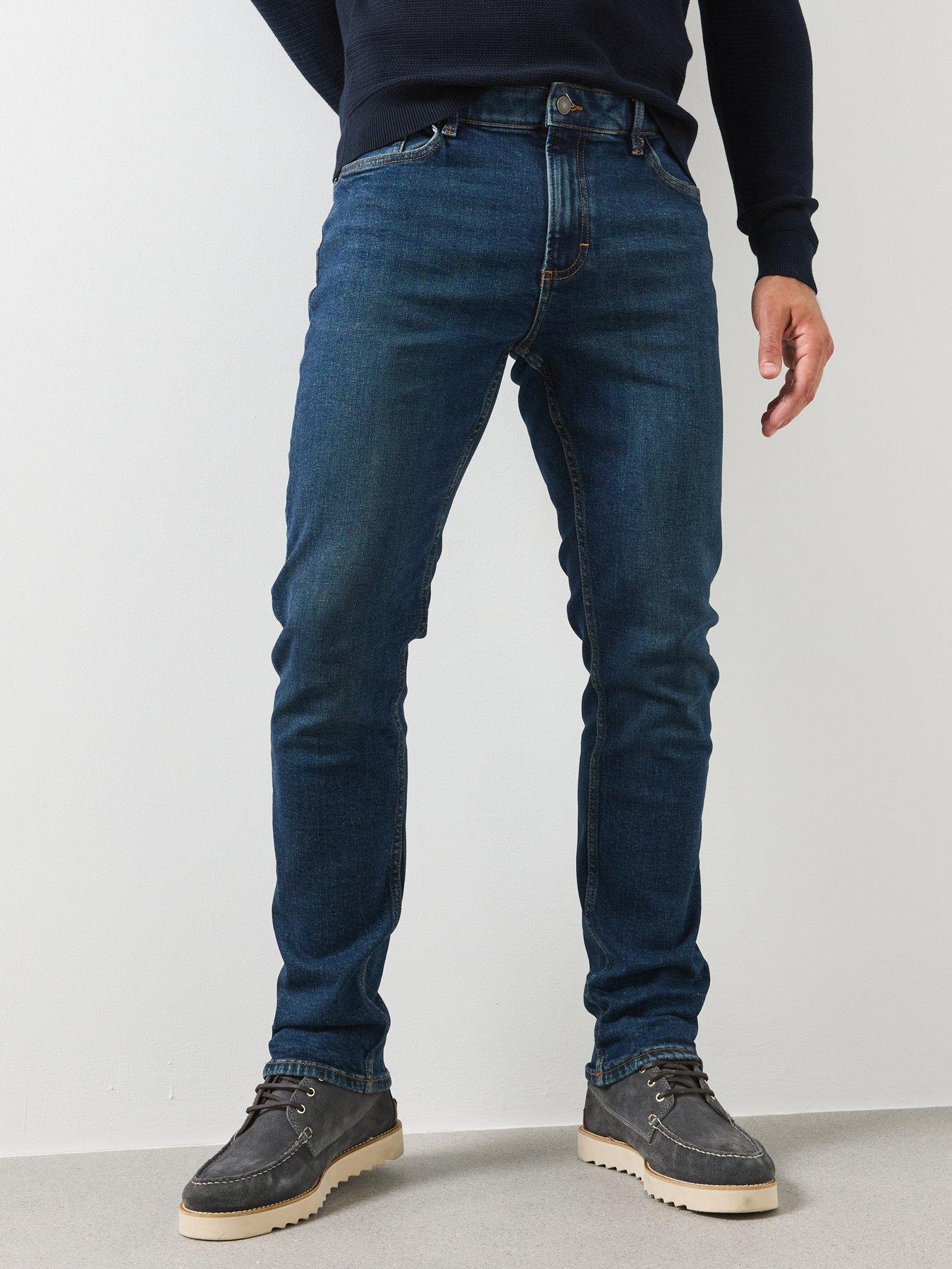 Mango Jan Slim Fit Jeans - Blue