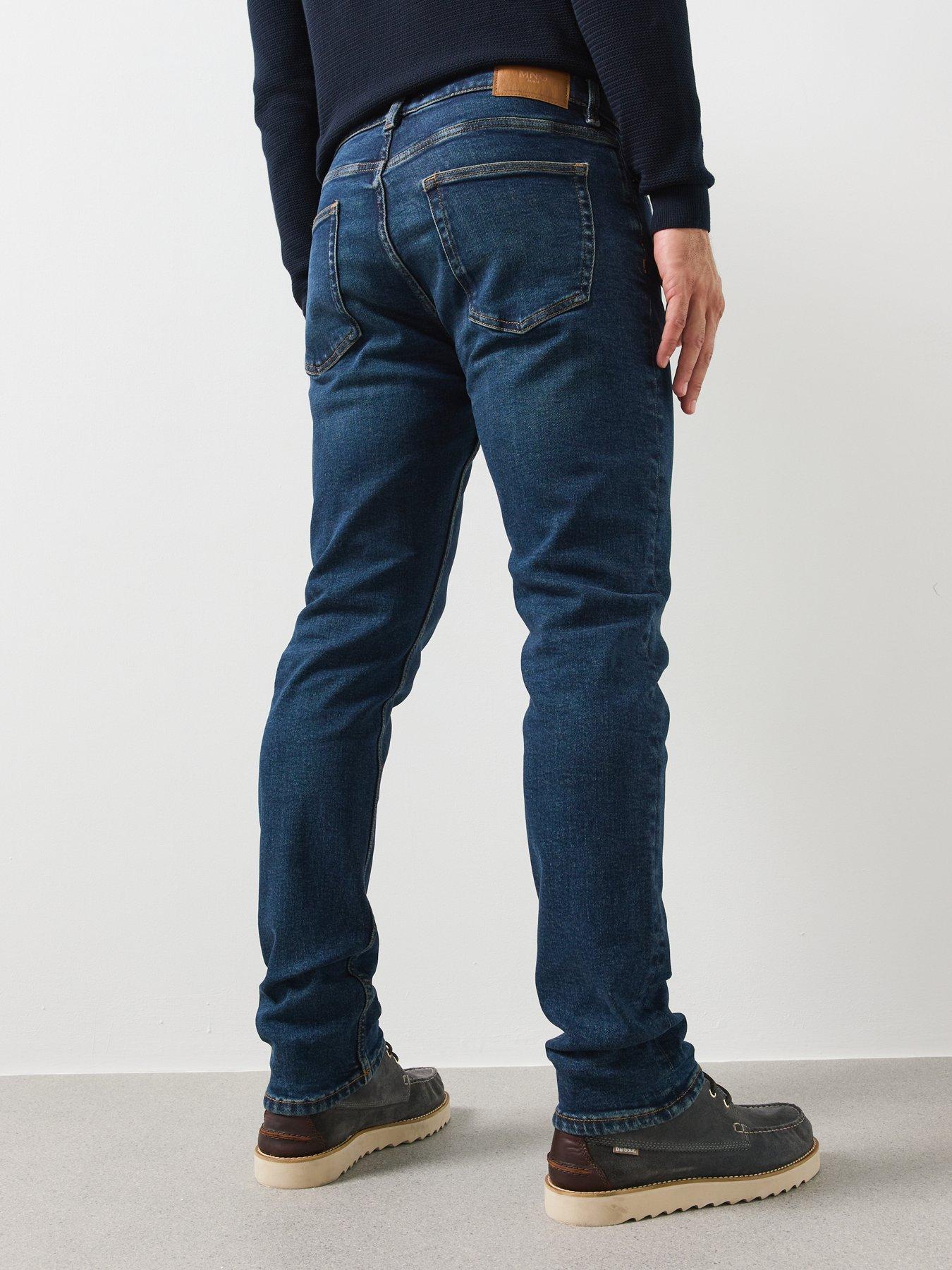 Image 2 of 6 of Mango Jan Slim Fit Jeans - Blue