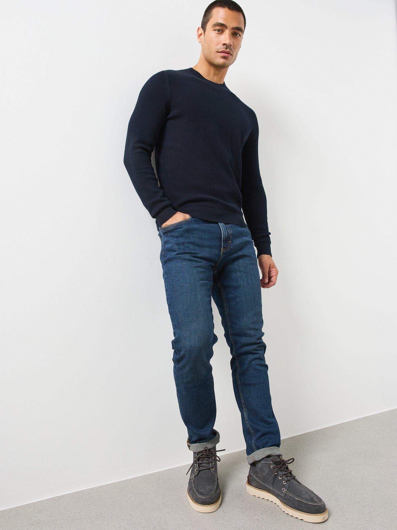 Image 3 of 6 of Mango Jan Slim Fit Jeans - Blue