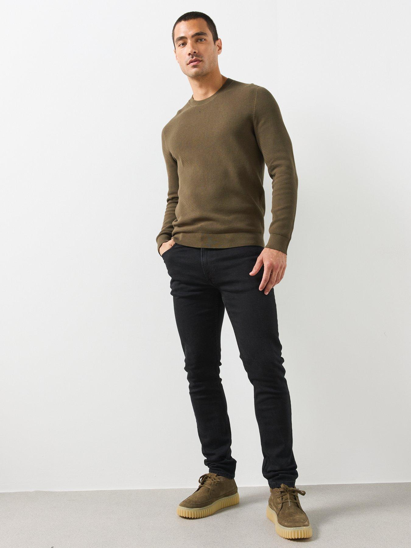 Image 3 of 6 of Mango Jan Slim Fit Jeans - &nbsp;Black