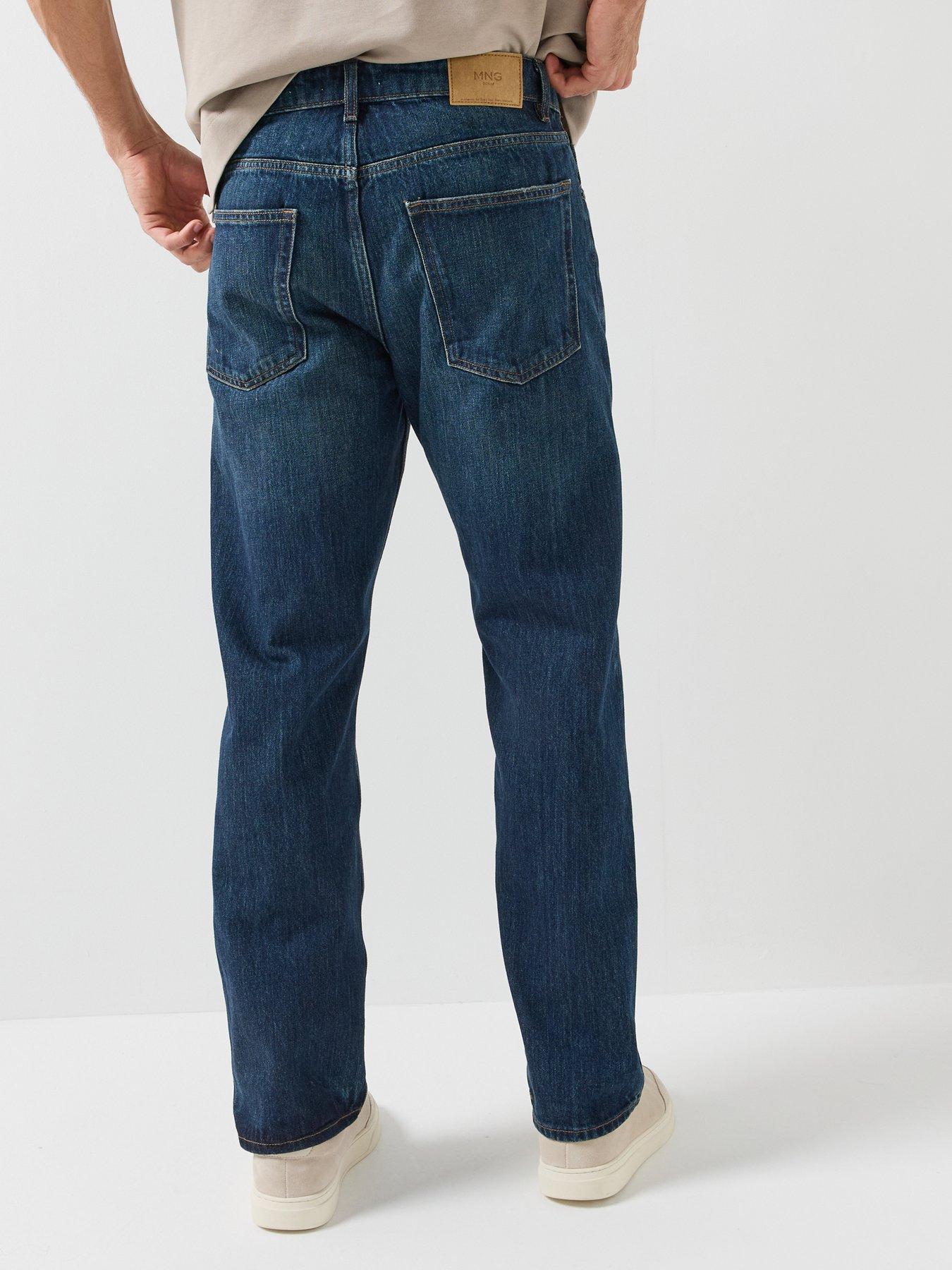 Image 2 of 6 of Mango Jeans Moby Relaxed Fit - Blue