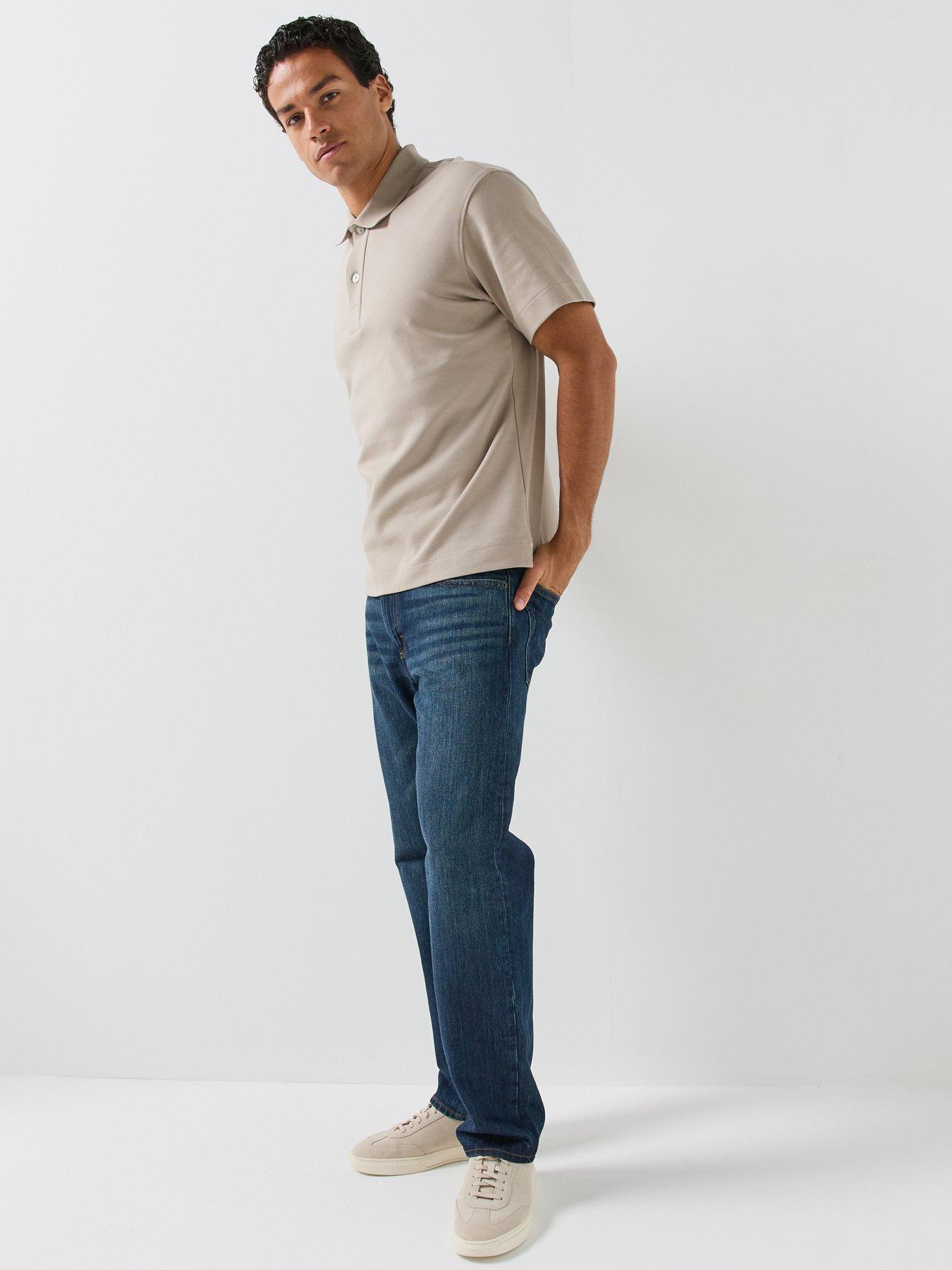 Image 3 of 6 of Mango Jeans Moby Relaxed Fit - Blue