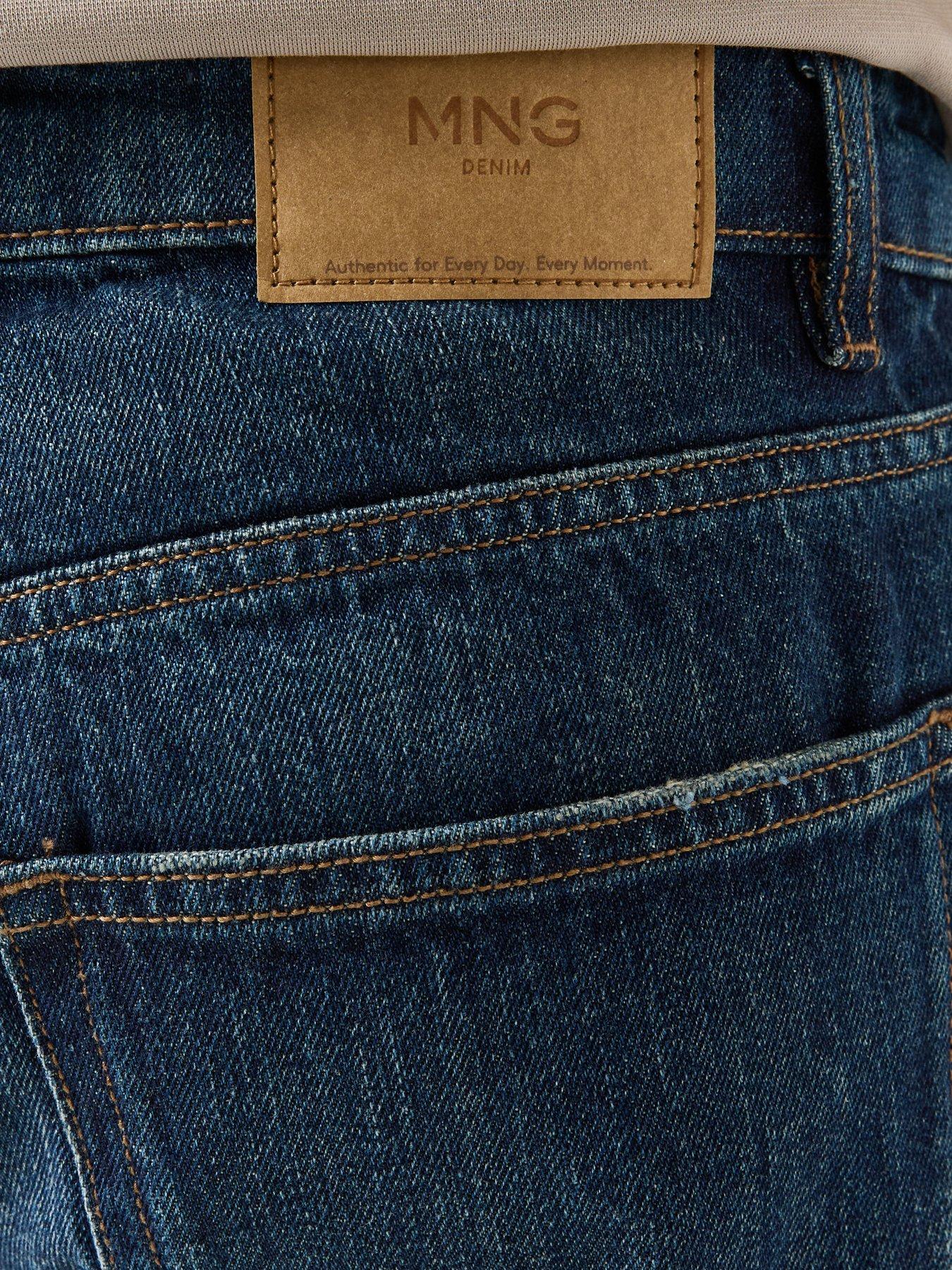 Image 5 of 6 of Mango Jeans Moby Relaxed Fit - Blue
