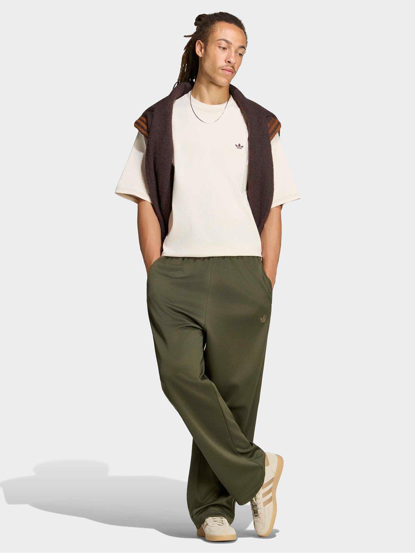 Image 3 of 6 of adidas Originals Mens Contrast Oversized Tee - White