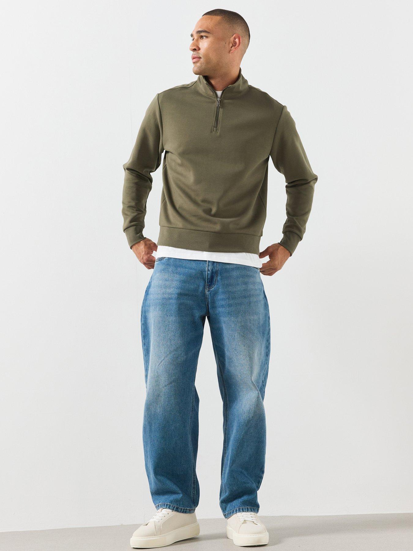Image 1 of 5 of Mango Winny Quarter Zip Sweat