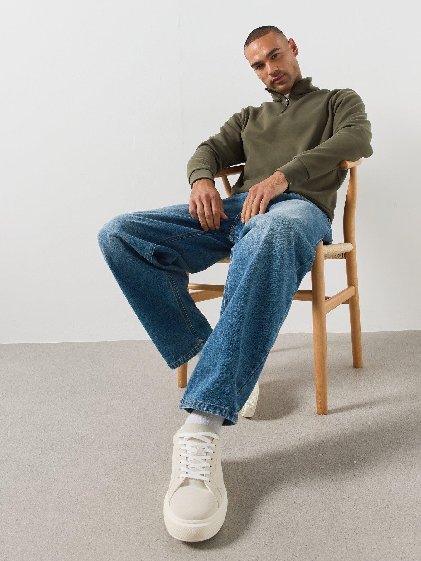 Image 3 of 5 of Mango Winny Quarter Zip Sweat