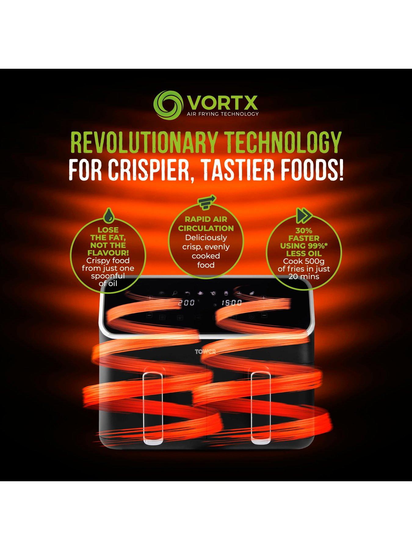 Image 5 of 7 of Tower Vortx 8L Dual Basket Air Fryer