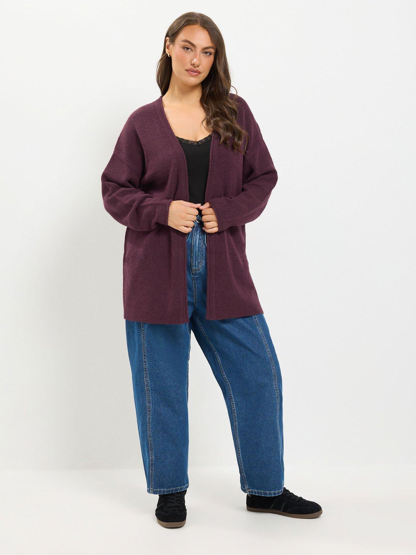 Image 3 of 4 of Yours Curve Soft Touch Cardigan