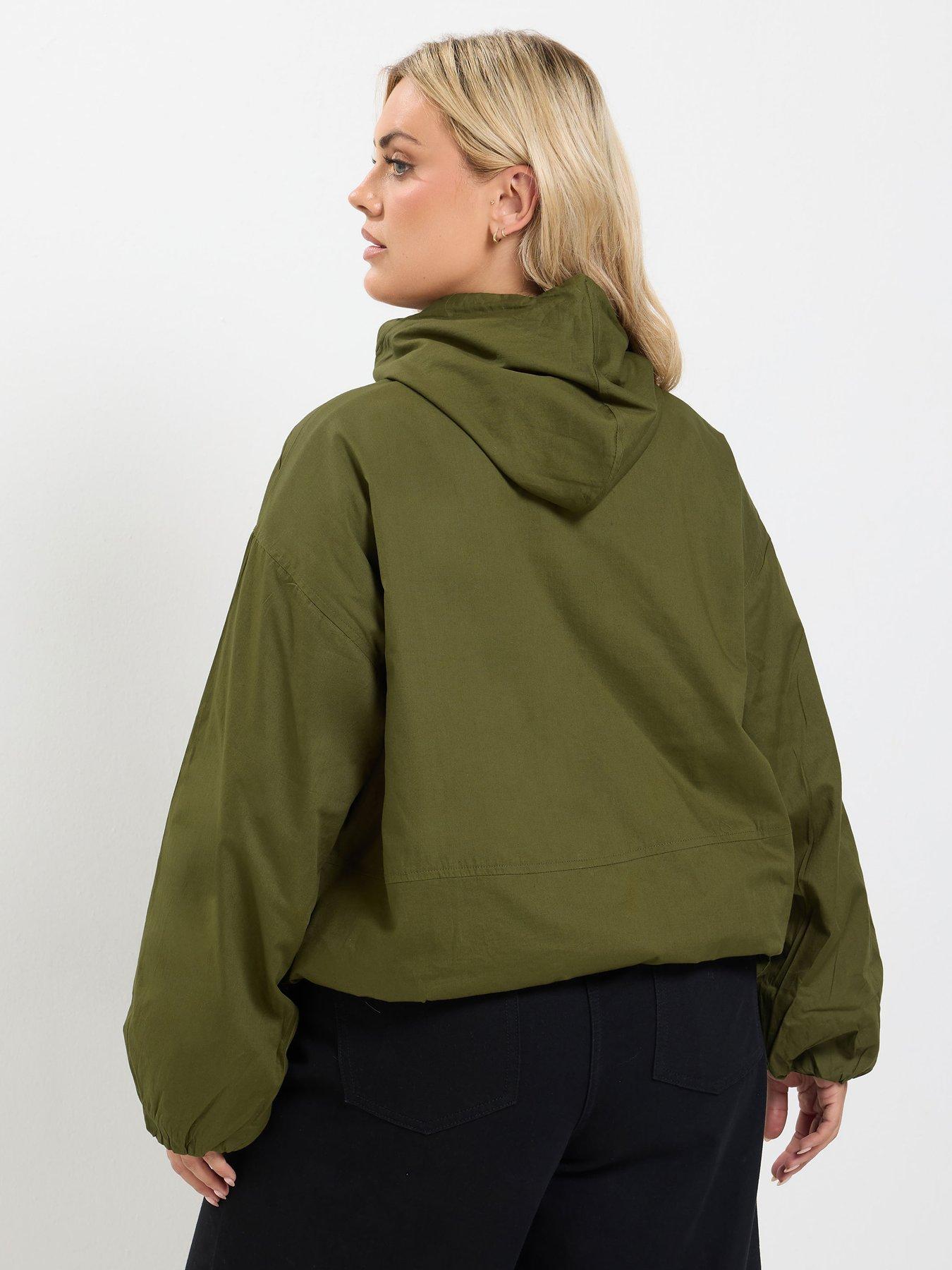 Image 2 of 4 of Yours Curve Zip Thru Utility Jacket