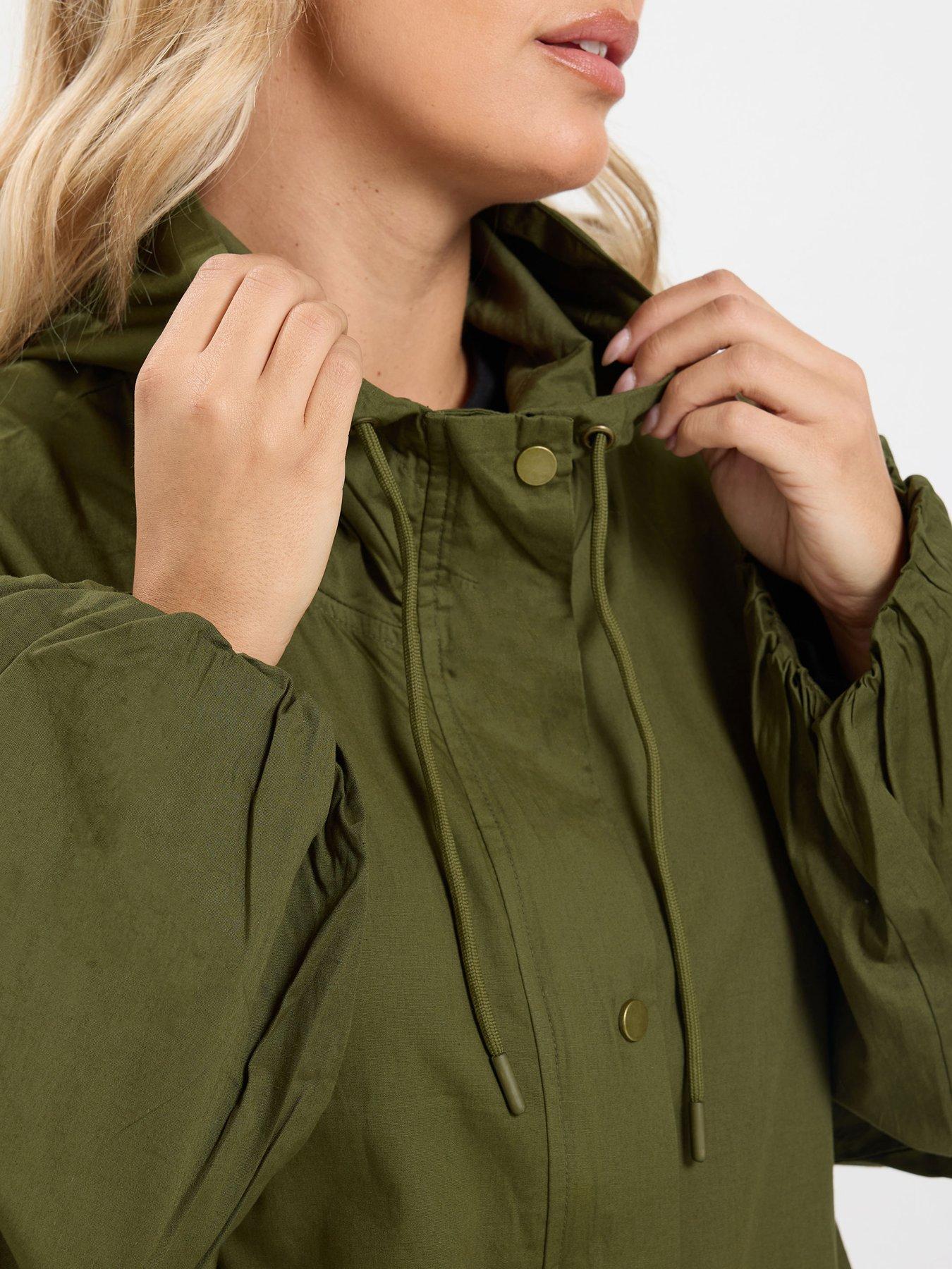 Image 4 of 4 of Yours Curve Zip Thru Utility Jacket