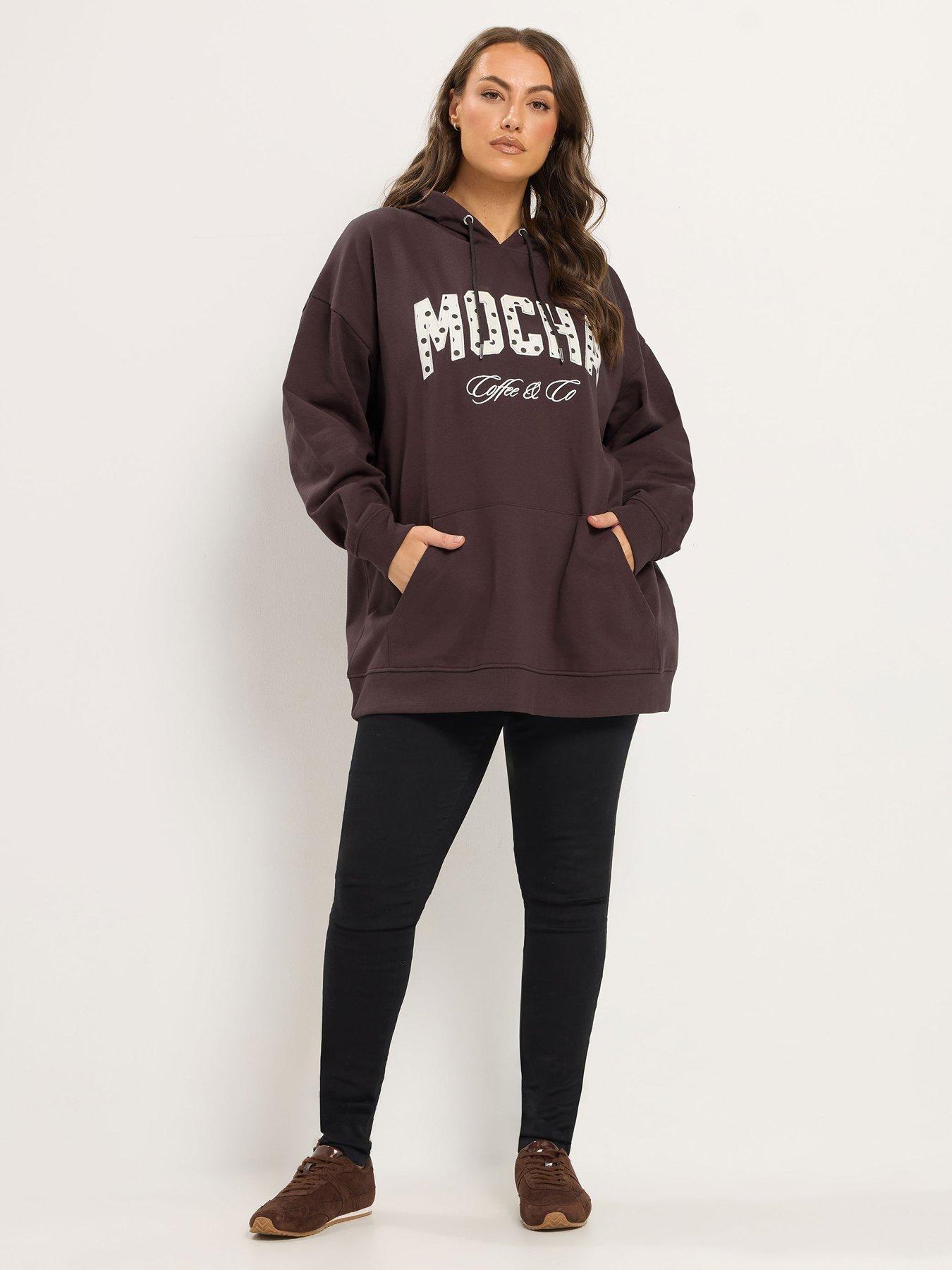 Image 3 of 4 of Yours Curve Spot Hoodie