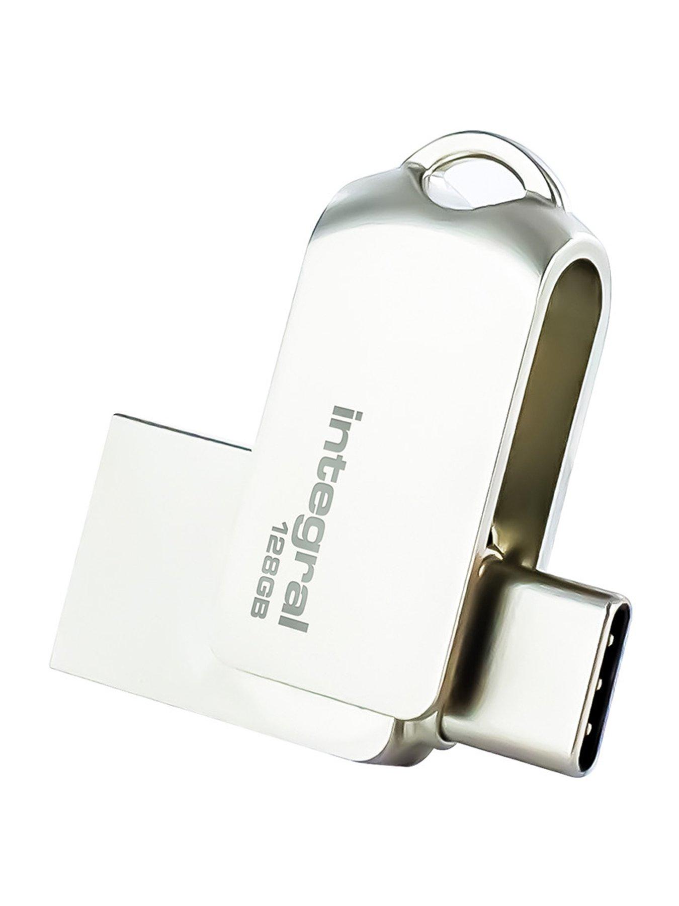 Image 1 of 3 of Integral 128GB Dual USB 3.0 Type-C Flash Drive