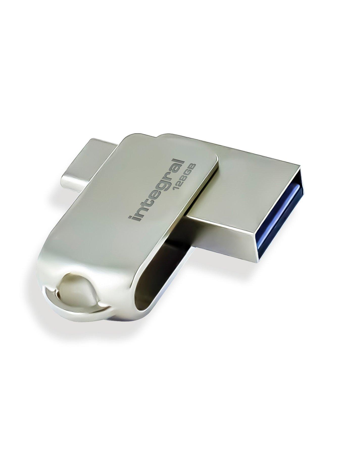 Image 2 of 3 of Integral 128GB Dual USB 3.0 Type-C Flash Drive