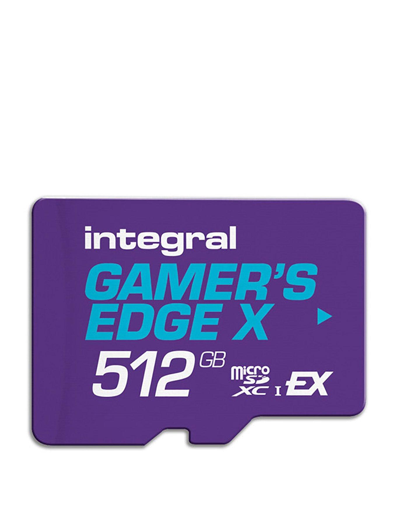 Image 1 of 2 of Integral 512GB Gamers' Edge X microSD card for the Nintendo Switch 2