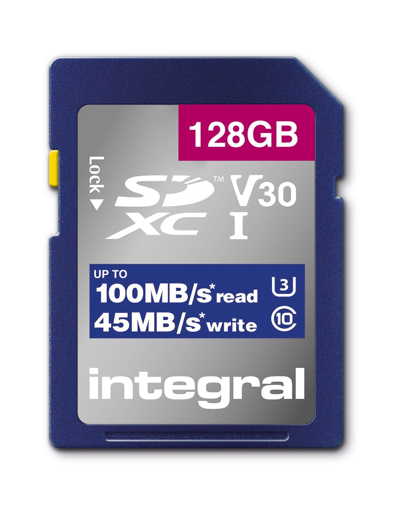 Integral 128GB High Speed SD Card UHS-I