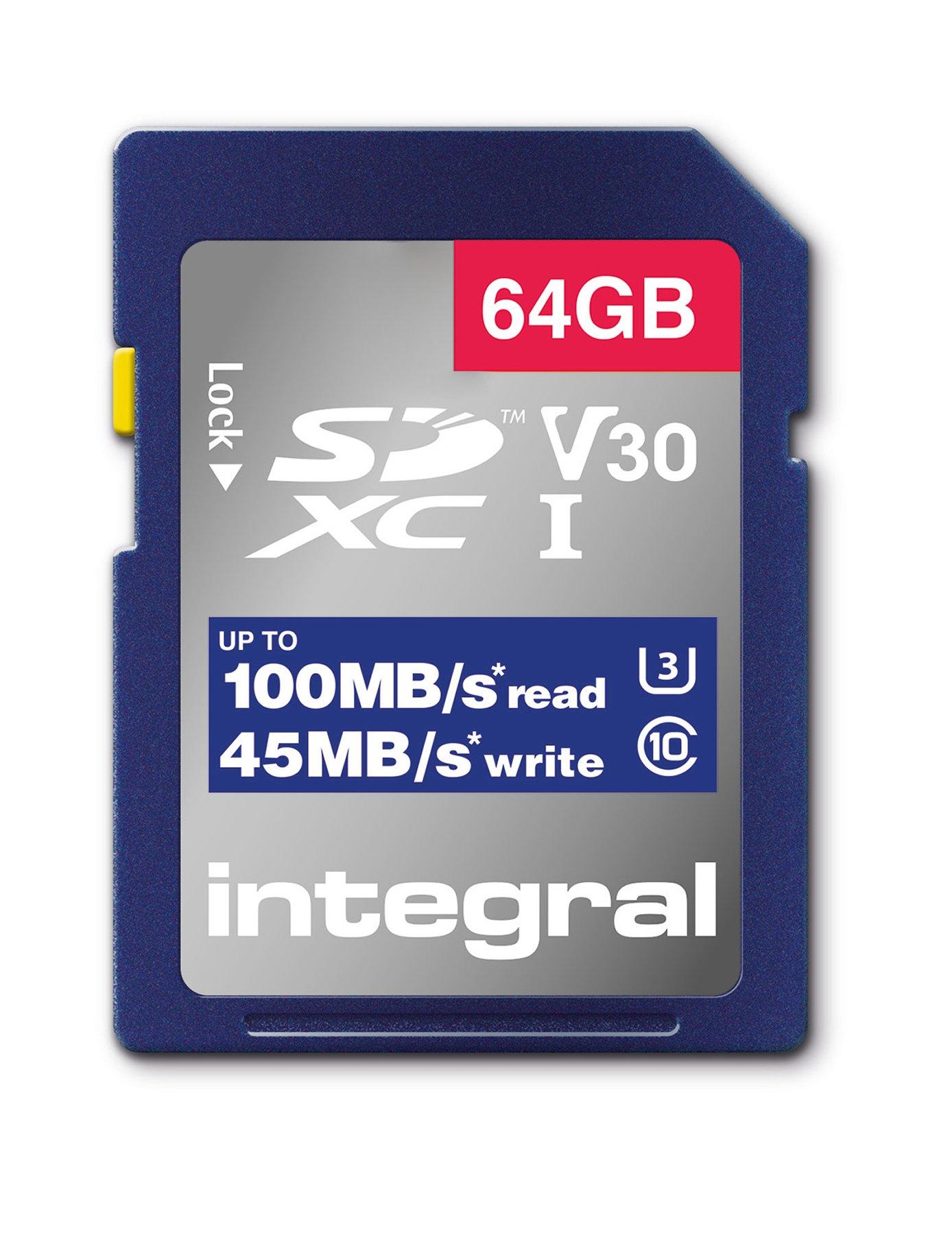 Integral 64GB High Speed SD Card UHS-I