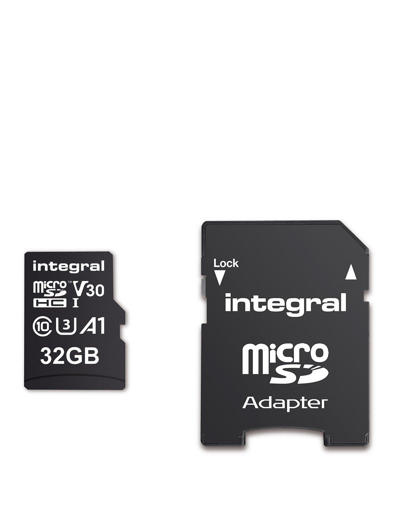 Integral 32GB High Speed microSD Card UHS-I