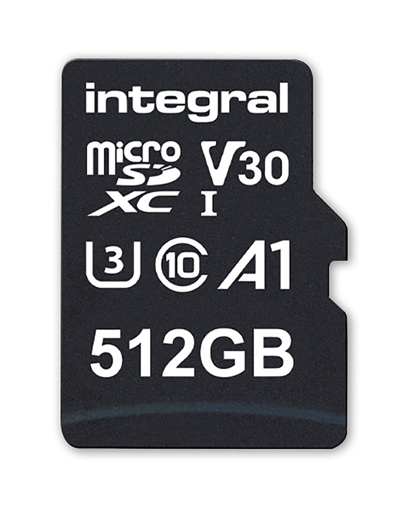 Integral 512GB High Speed microSD Card UHS-I