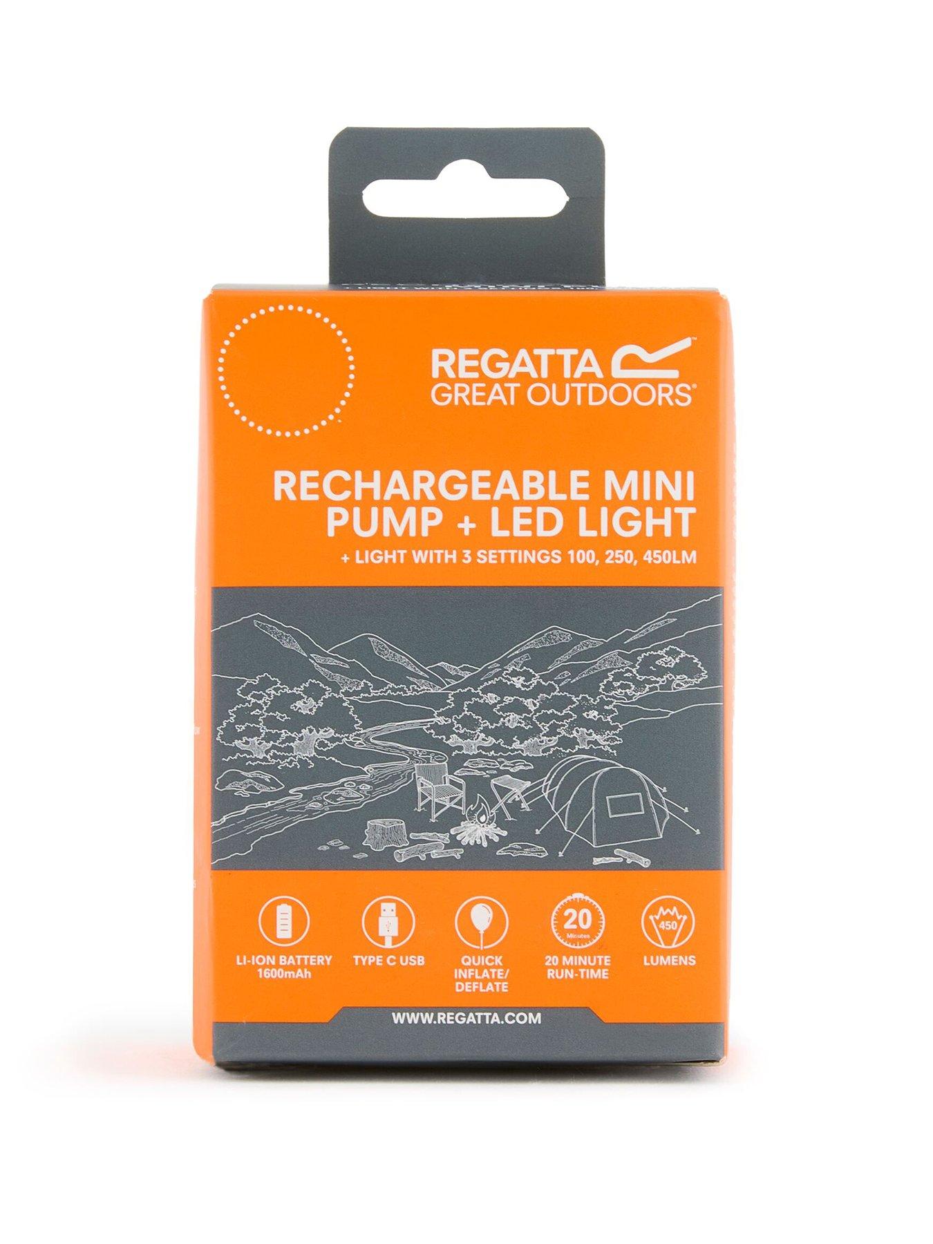 Regatta Rechargeable Mini Pump