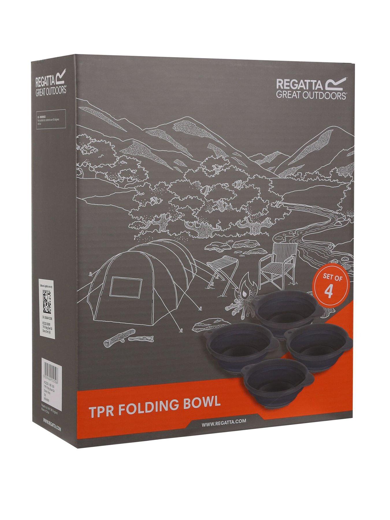 Image 1 of 6 of Regatta TPR Folding Bowl Set of 4