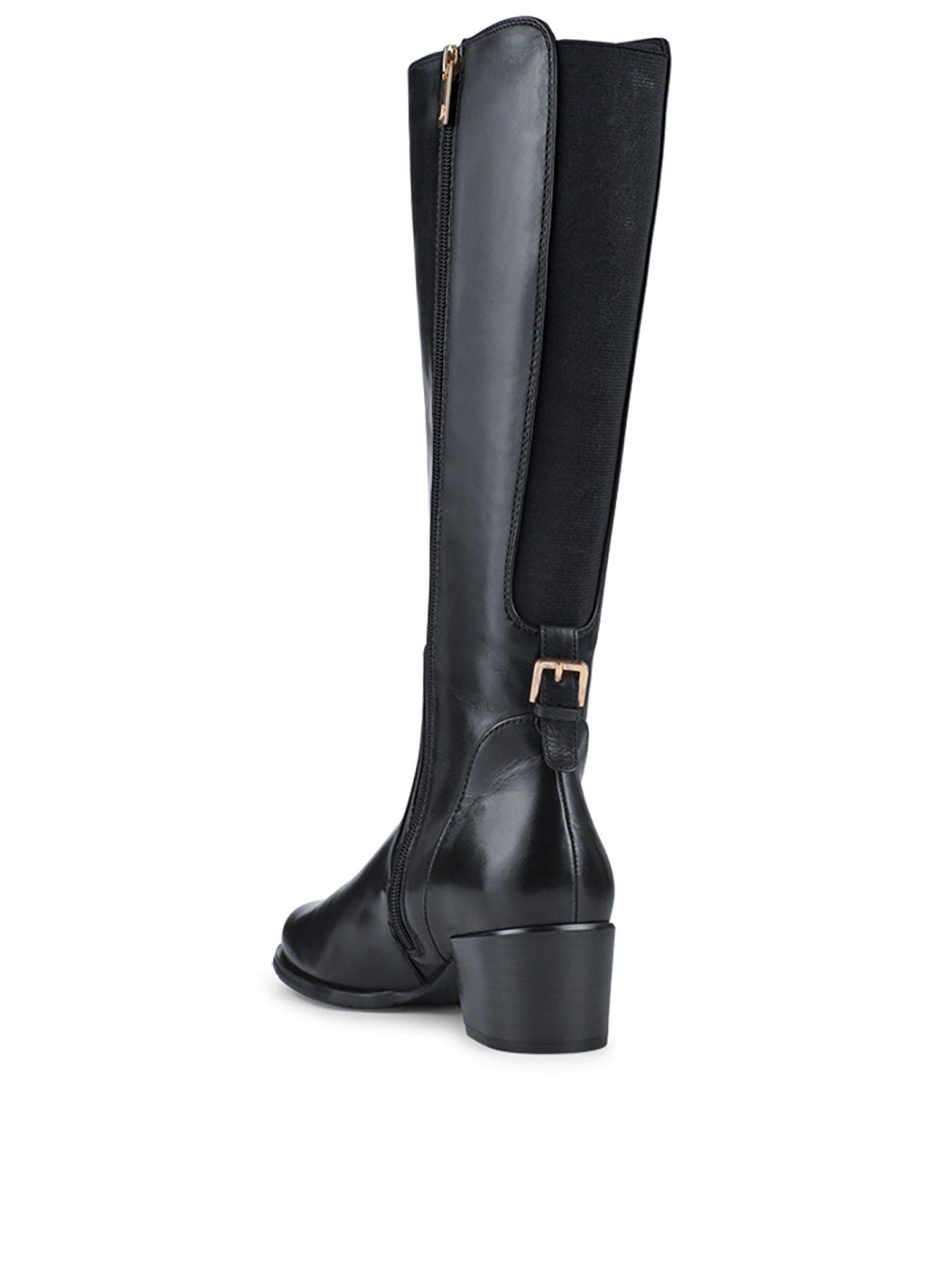 Image 3 of 5 of Jones Bootmaker Dancer Knee High Riding Boot - Black