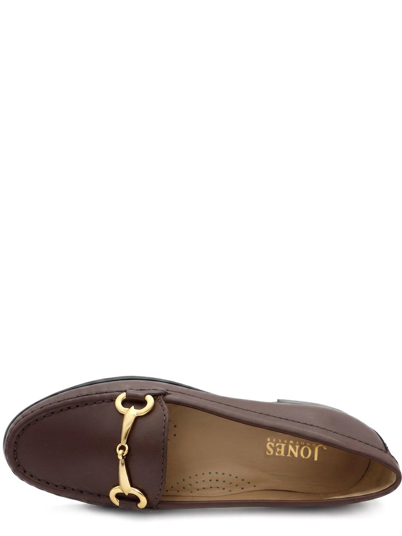 Image 4 of 6 of Jones Bootmaker Lorella Slip On Loafer - Chocolate Leather