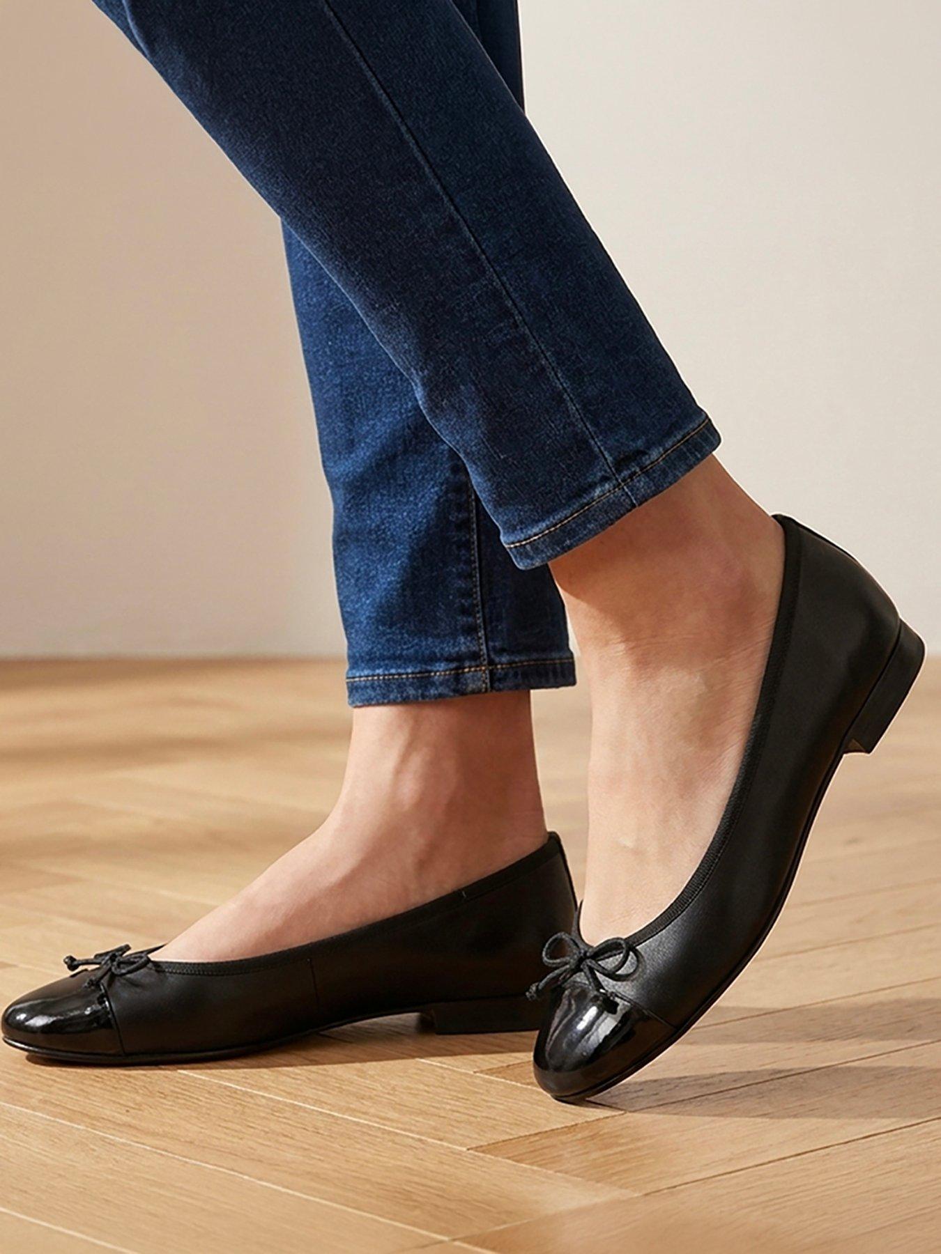 Image 6 of 6 of Jones Bootmaker Olivie Ballerina Pump - Black