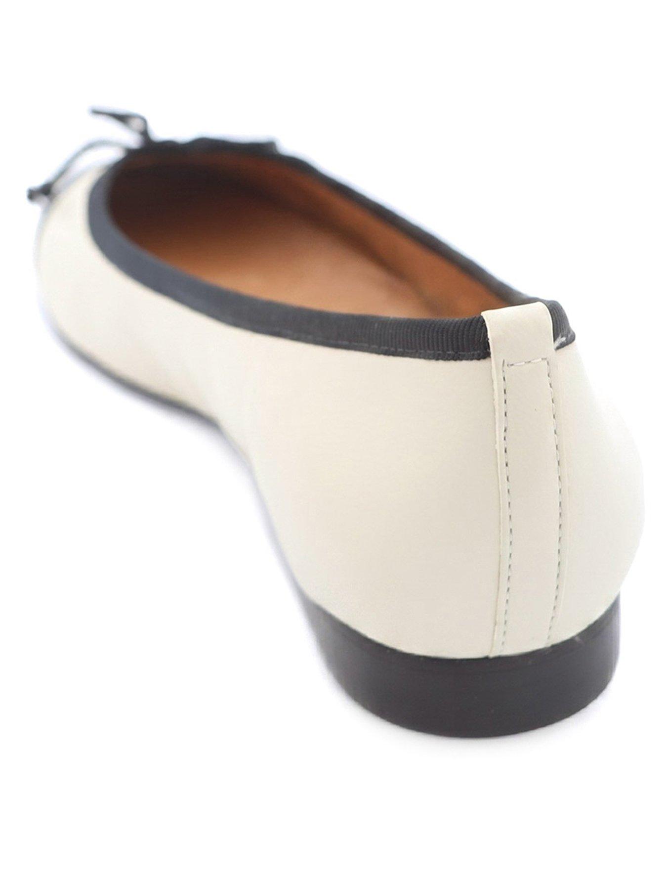 Image 3 of 6 of Jones Bootmaker Olivie Ballerina Pump - Black/beige