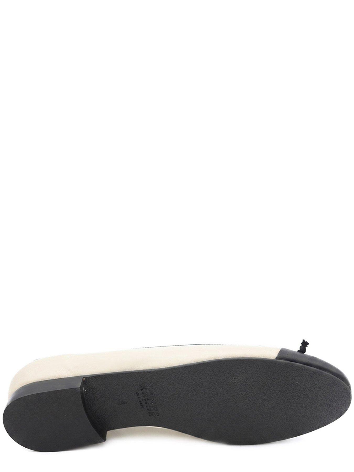 Image 5 of 6 of Jones Bootmaker Olivie Ballerina Pump - Black/beige