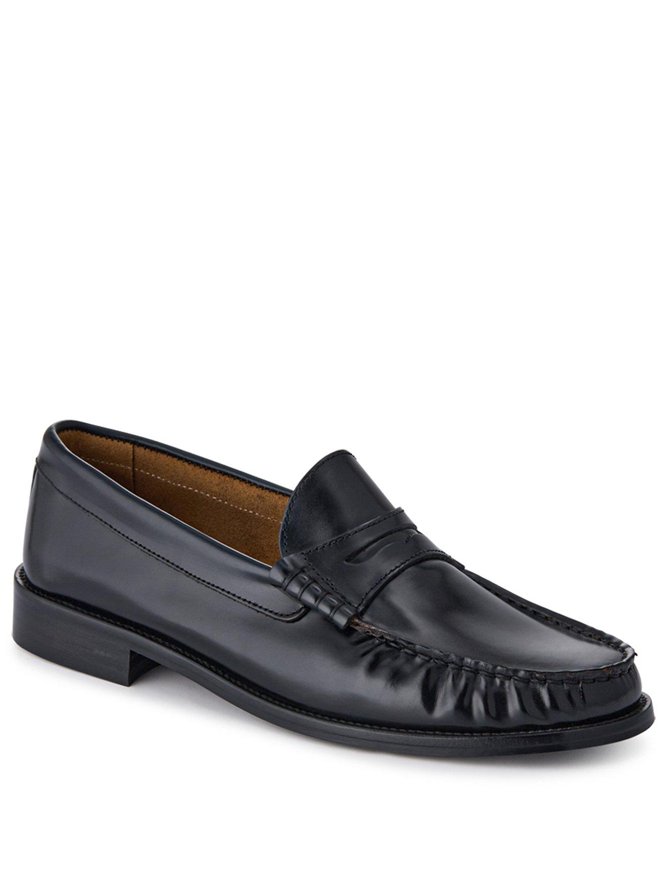 Image 2 of 6 of Jones Bootmaker Perna Moccasins - Black Leather